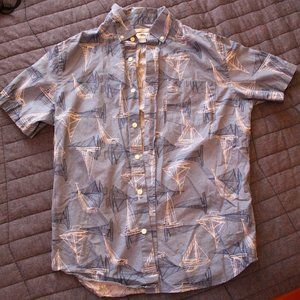 Short Sleeve Sailor/ Boat Shirt
